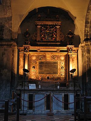 St. Bartholomew the Great - the tomb of Sir Walter and Lady Mary Mildmay - geograph.org.uk - 1124881