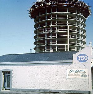Atlantic Tower During Development in the 1970's