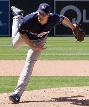 Brewers closer Corey Knebel in 2017 (Cropped).jpg