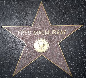 Fred MacMurray Star HWF