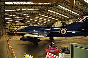 Hawker Hunter at Yorkshire Air Museum (8248)