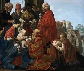 Hendrik ter Brugghen - De aanbidding der koningen