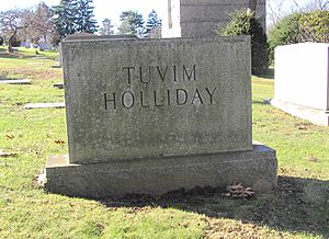 Holliday grave
