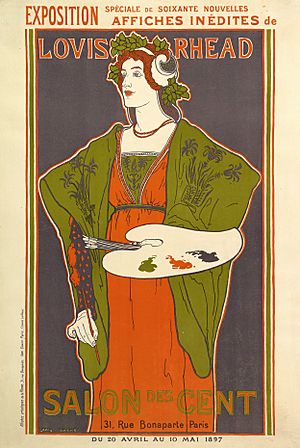 Louis John Rhead, Exposition spéciale de soixante nouvelles affiches inédites de Louis Rhead, 1897