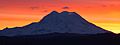 Mount Rainier sunset