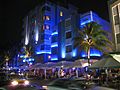 Night architecture - South Beach, Miami