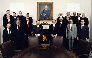 Reagan cabinet 1989-01-11