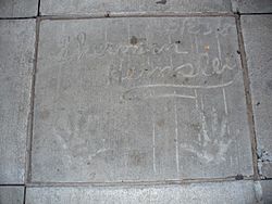 Sherman Hemsley (handprints in cement)