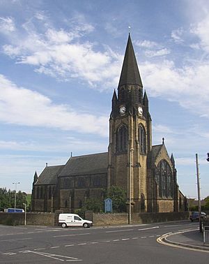 St Andrew's Church, Bradford Road, Oakenshaw - geograph.org.uk - 548961.jpg
