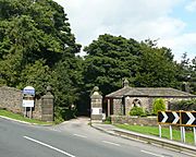 The western entrance to St Ives Estate, Keighley Road, Harden - geograph.org.uk - 952764