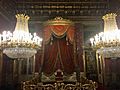 Throne of the King Turin Italy
