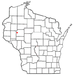 Location of Cooks Valley, Wisconsin