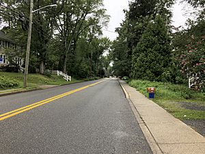2018-09-12 10 38 06 View north along Bergen County Route 39 (Schraalenburgh Road) between Massachusetts Avenue and Bergen County Route 80 (Hardenburgh Avenue) in Haworth, Bergen County, New Jersey
