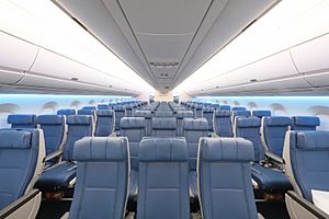 A350- Interior - Main Cabin (23645006548)