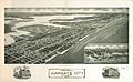 Aeroview of Margate City, New Jersey 1925. LOC 75694729