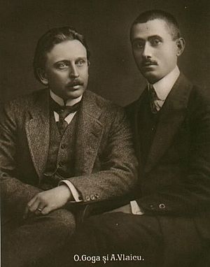Aurel Vlaicu and Octavian Goga