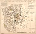First Town Plan of Jerusalem, 1918, William McLean