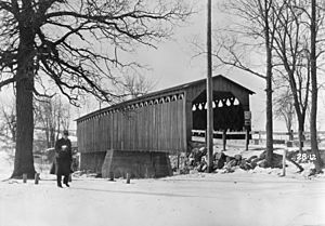 Historic American Buildings Survey photo of Covered Bridge, Cedarburg, Wisconsin - 1 of 2