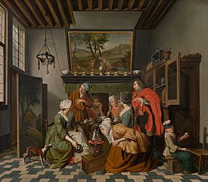 Jan Josef Horemans (II) - Tea Time - 18th century