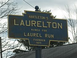 Official logo of Laurelton, Pennsylvania