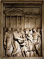 Marcus Aurelius showing sacrifice - Arch of Marcus Aurelius - Musei Capitolini - Rome 2016