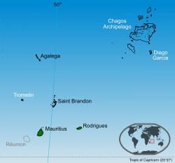 Mauritius (+claim islands)