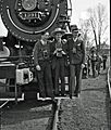 Railfans on 1939 camera excursion
