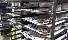 Room service trays in the kitchen (5515506545)