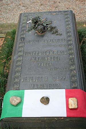 Tomba Filippo Tommaso Marinetti