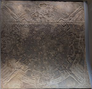 Zodiaque de Dendéra - Musée du Louvre Antiquités Egyptiennes D 38 ; E 13482