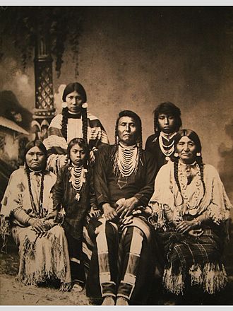 Chief Joseph and family