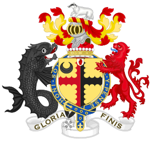 Coat of Arms of Alan Brooke, 3rd Viscount Brookeborough