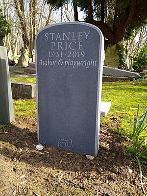 Grave of Stanley Price at Highgate Cemetery