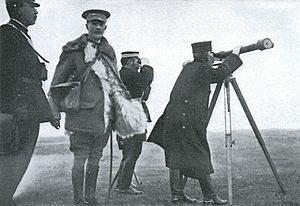 Japanese General Kuroki Tamemoto and British Officier Sir Ian Hamilton