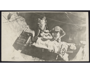 Medical corp in action at Gallipoli, Turkey