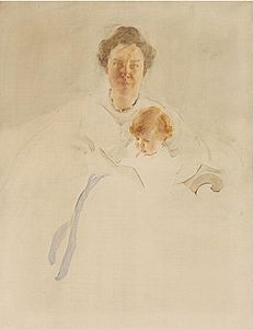Mrs. Robert Chapin and Daughter Christina by Cecilia Beaux