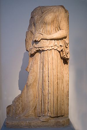 Relief Diotima Mantineia Arcadia National Archaeological Museum of Athens 2