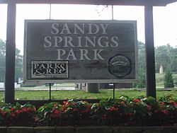 S Springs Sign