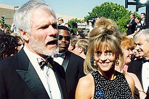 Ted Turner with ex-wife Jane Fonda 1992