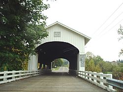 Unity Bridge over Fall Creek