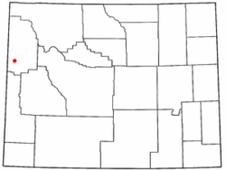 Location of Teton Village, Wyoming