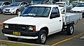 1989 Nissan Navara (D21) DX 2-door cab chassis (2011-04-22)