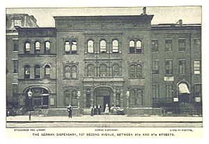 494 THE GERMAN DISPENSARY, 137 SECOND AVENUE, BETWEEN 8TH AND 9TH STREETS