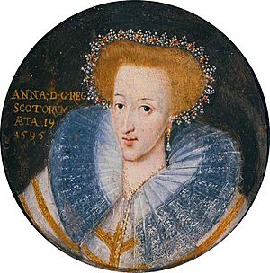 Adrian Vanson (d. before 1610) (attributed to) - Anne of Denmark (1574–1619), Queen of James VI and I - PG 1110 - National Galleries of Scotland