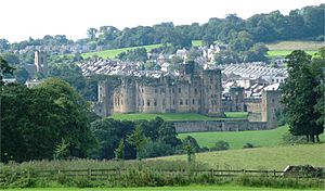 Alnwick and Alnwick Castle - Northumberland - 140804