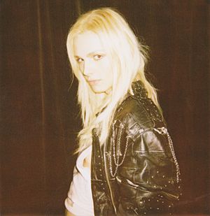 Andreja Pejić at Galore Pop-up party (2013) (cropped).jpg