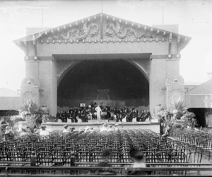 Band Stand, Idora Park Oakland, 1915