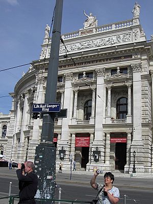 Burgtheater side view