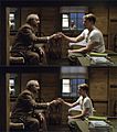 Chris Evans body reduction VFX in Captain America The First Avenger