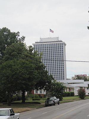 Clark Tower Memphis TN from White Station